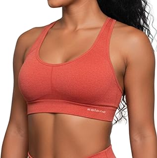 Top Academia Sport Alta Sustentação Sem Bojo Sem Costura Poliamida Elastano Feminino Fitness Selene