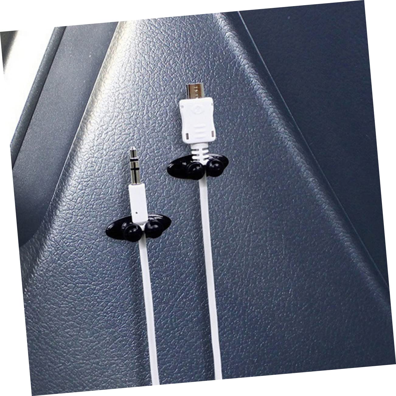 Artibetter 96stücke Teiliges Kabelclips Selbstklebende Kabelhalter Für Auto Und Büro Vielseitig Einsetzbar Zur Kabelorganisation Schwarz Einfach Zu Entfernen Und Platzsparend Schützt