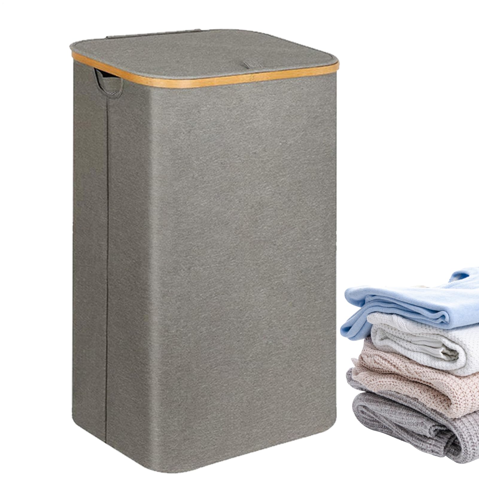 Cestino Portabucato per la Biancheria Grande Cestino Dedicato Agli | Cesto Pieghevole Per Il Bucato per Bagno, Dormitorio, Camera dei Bambini, Angolo, Appartamento, Stanza