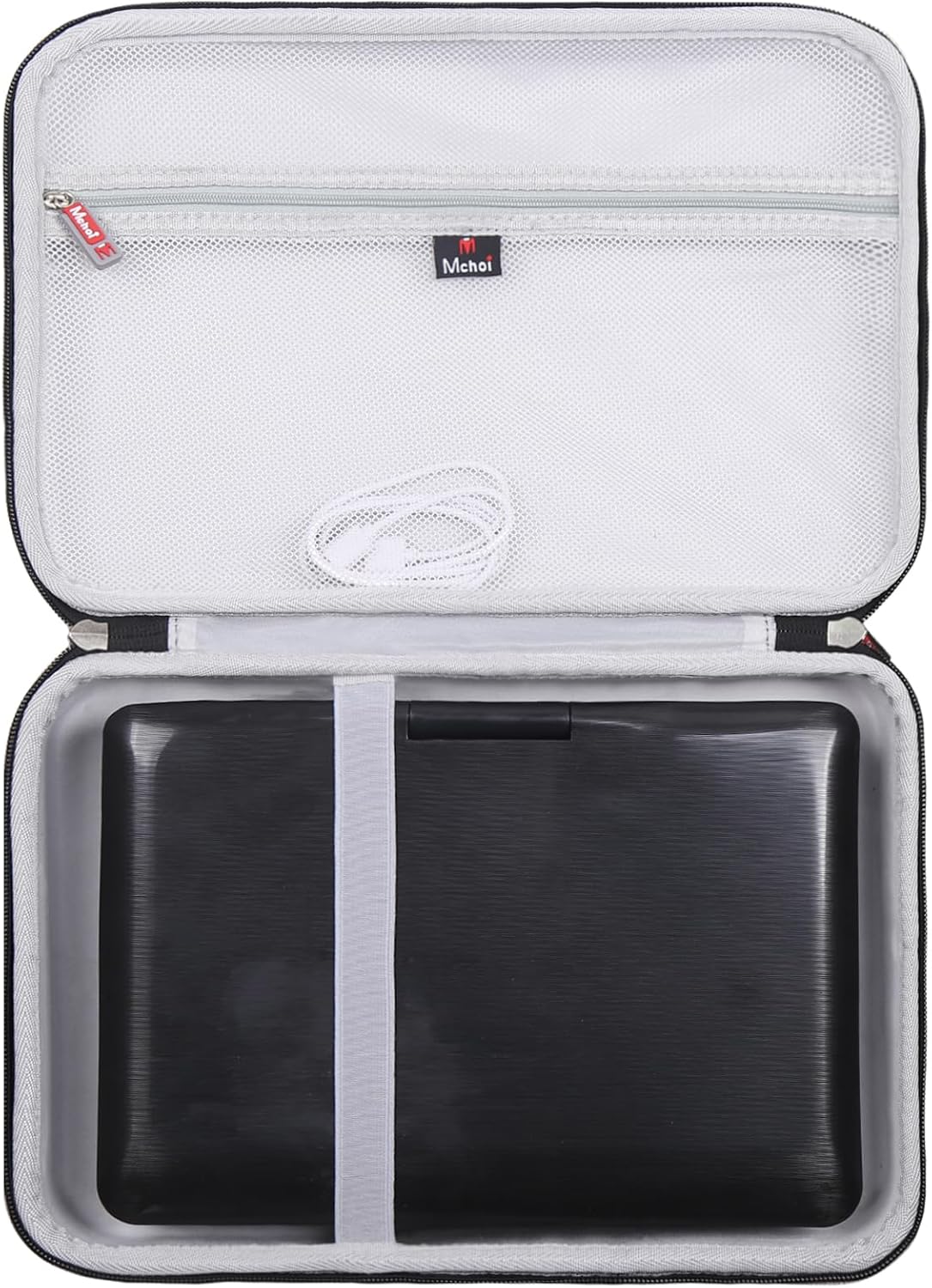 Mchoi Storage Case Fits for SQQBZZ 11.5"/ DBPOWER 11.5" / Megatek 12.5“ / HDJUNTUNKOR 12" / ieGeek 11.5" / WONNIE 12" Portable DVD Player, Case Only