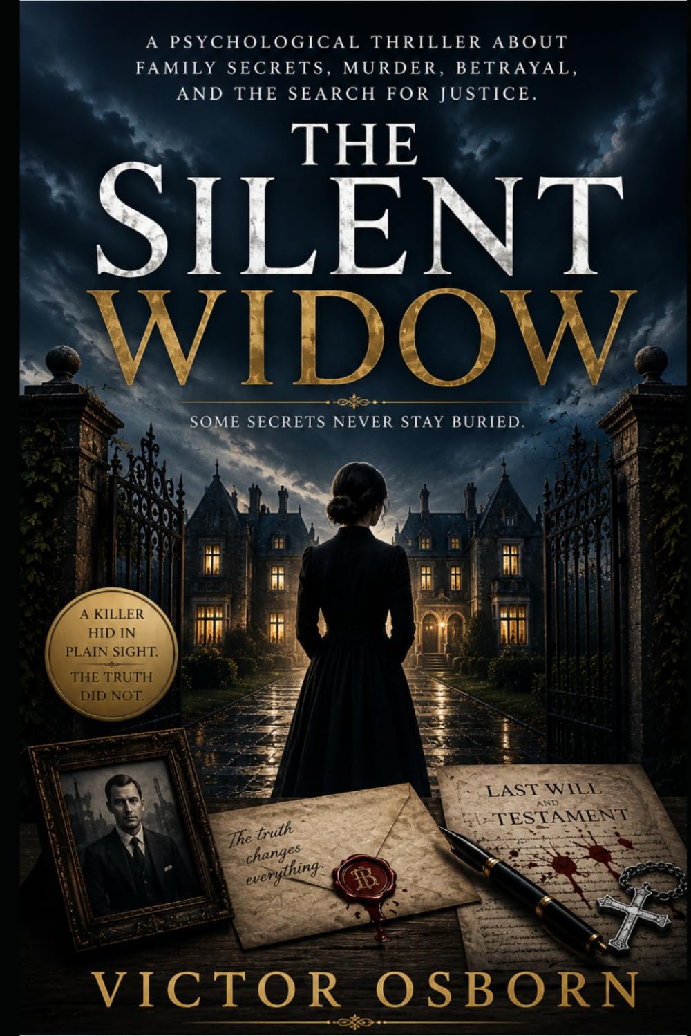 The Silent Widow: A Psychological Thriller About Family Secrets, Murder, Betrayal, and the Search for Justice