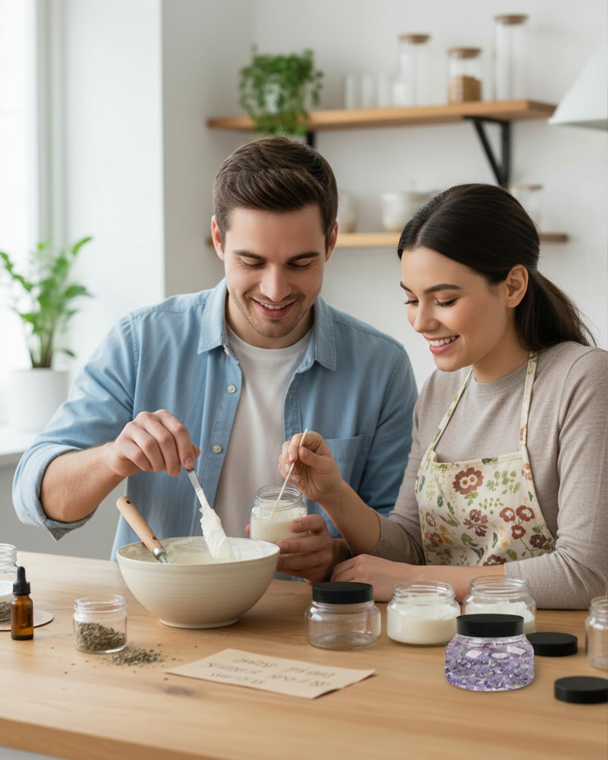 Plastic Jars with Lids,24 Pack 5 oz Refillable Cosmetic Storage Containers, Empty Body Butter Jar, Round Sugar Scrub Containers, Travel Size Jars for DIY Creams, Black Cosmetic Jars (Clear)