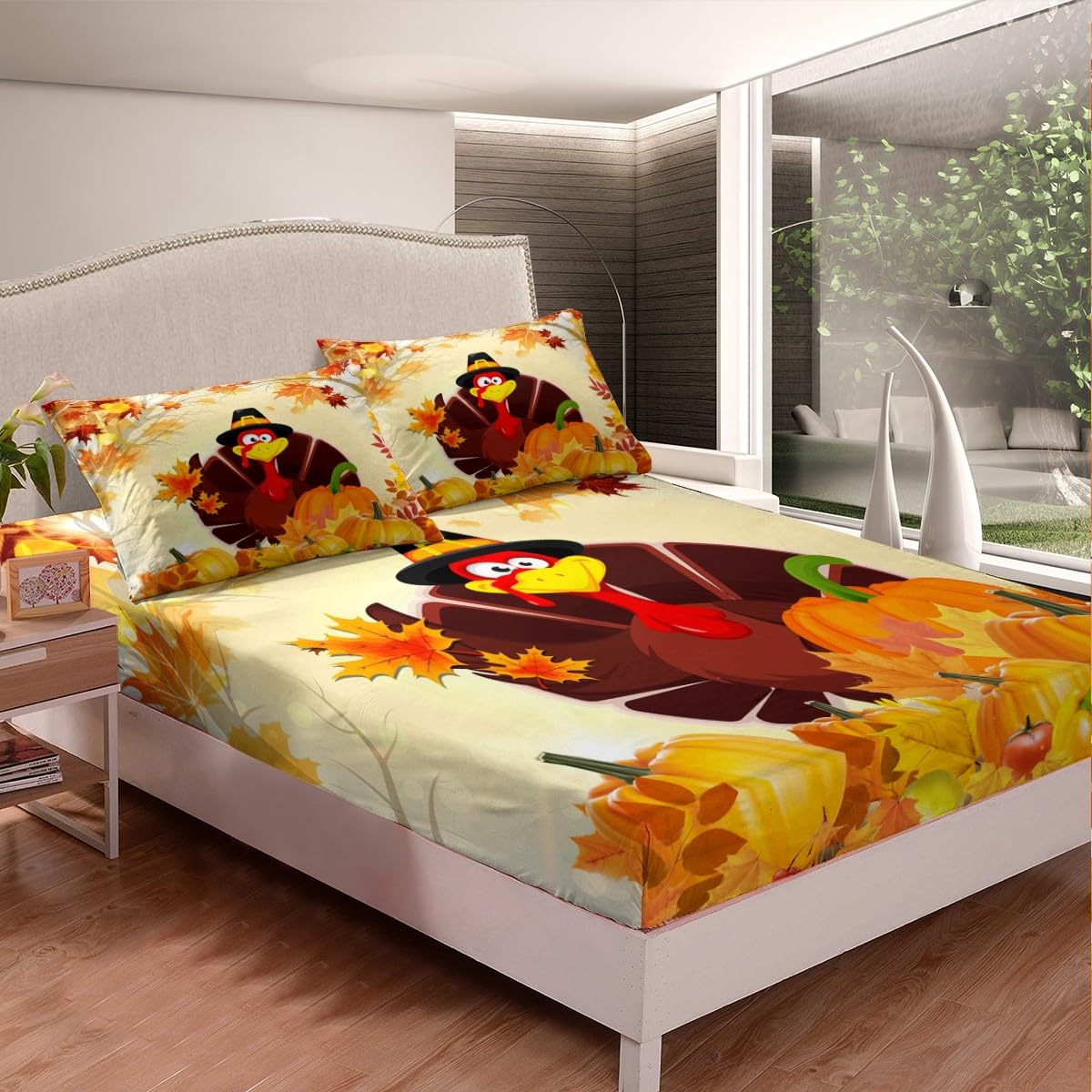 Coukouchyi Set Lenzuola Per Bambini 3 Pezzi – Tema Costruzione, Morbida Microfibra, Tasca Profonda 40 Cm, Letto Singolo