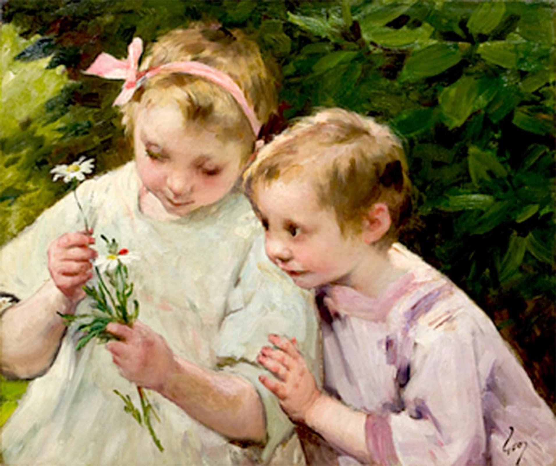 ARTXLXXBN Famous Prints Artwork Pictures Poster Painting Art Flowers for Mama by Henry Jules Jean Geoffroy Artwork Landscape Pictures for Home Decor 60x90cm