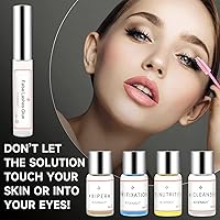 Vista 4 de Lash Lift Kit, Eyelash Perm Kit, Professional Eyelash Curling Lash Extension Set, Glue Upgraded Version, Lash Extensions, Lash Curling, Blanco