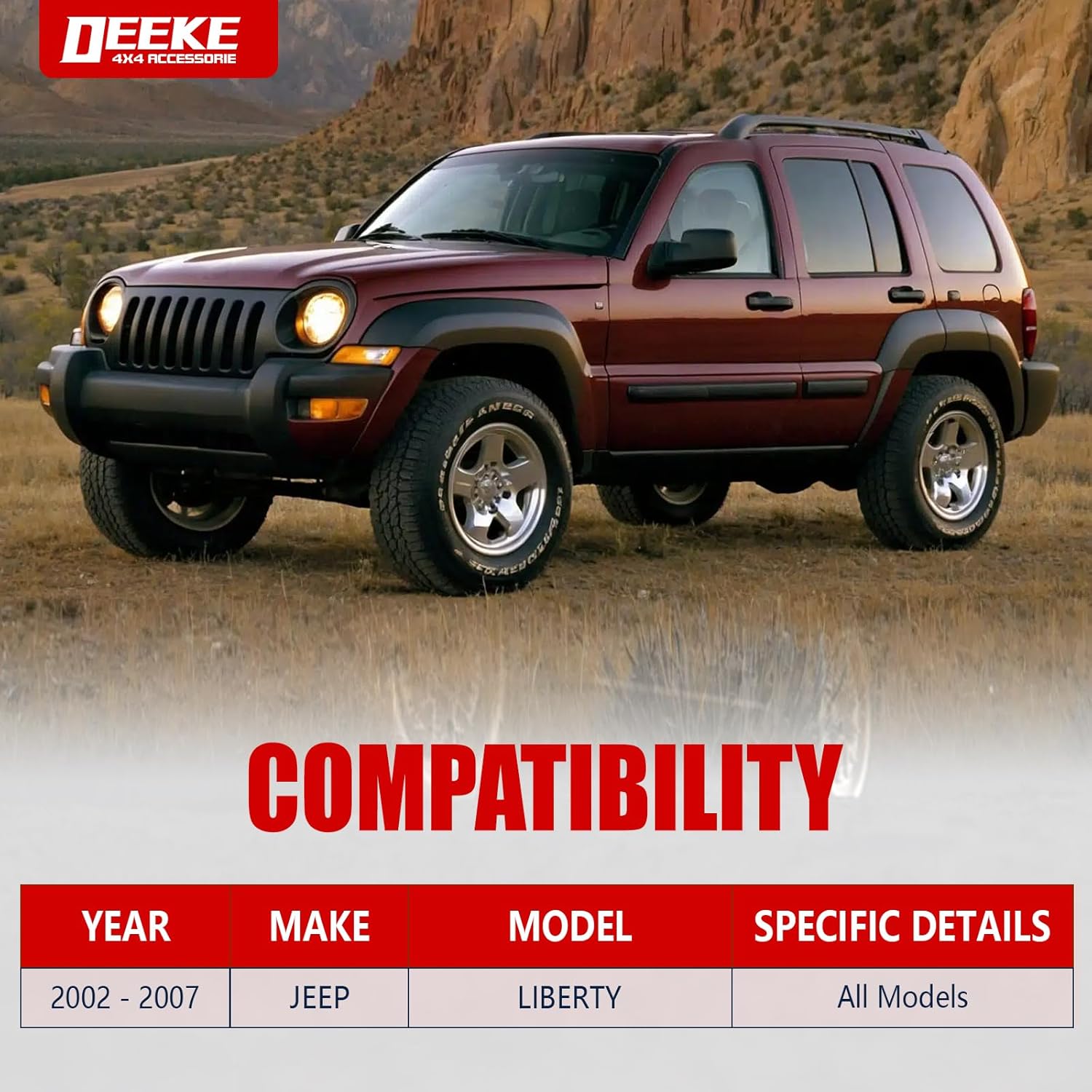 2PC Front Upper Control Arms for 2002-2007 Jeep Liberty, 2 Upper Control Arms w/Ball Joints Assemblies K3198