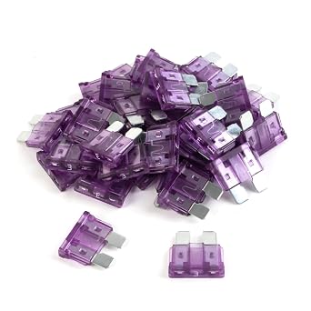 80 Pack Auto Fuses 3 AMP ATC/ATO Standard Regular Fuse Blade 3A Car Truck Boat Marine RV