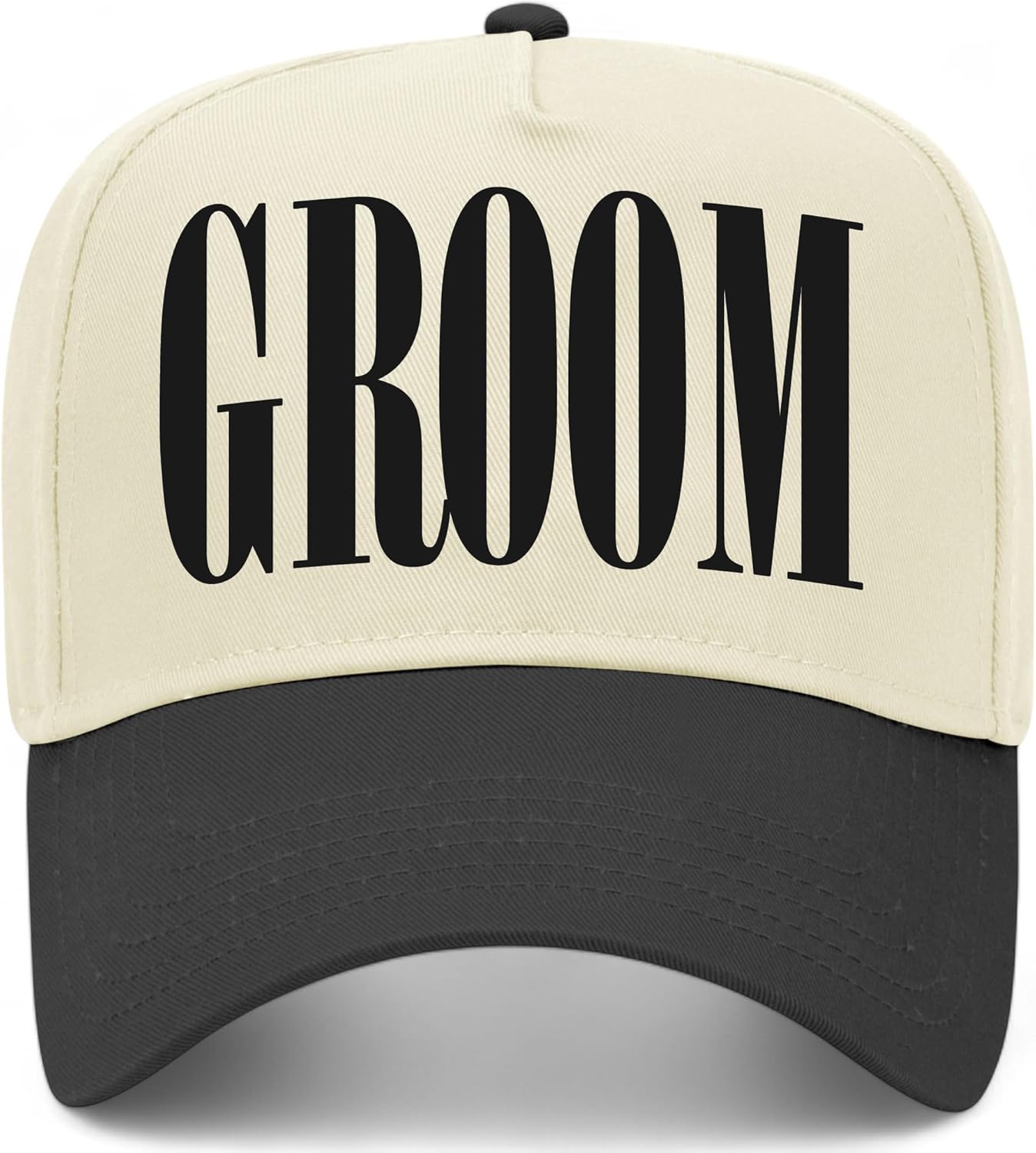 Bride & Groom Vintage Trucker Hats (2 Pack) | Wedding Marriage | Premium Snapback Baseball Hats for Men & Women