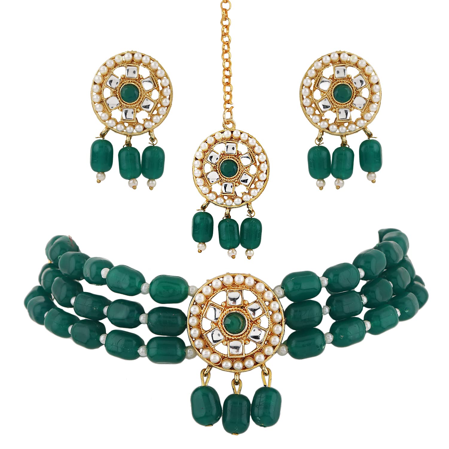 See full amazon price history chart for Shining Diva Fashion Latest Stylish Fancy Choker Traditional Pearl Kundan Necklace Jewellery Set for Women (12828s), Green, One Shining Diva Fashion Latest Stylish Fancy Choker Traditional Pearl Kundan Necklace Jewellery Set for Women (12828s), Green, One (B09KNP8RZ1) Amazon Price History, Amazon Price Tracker