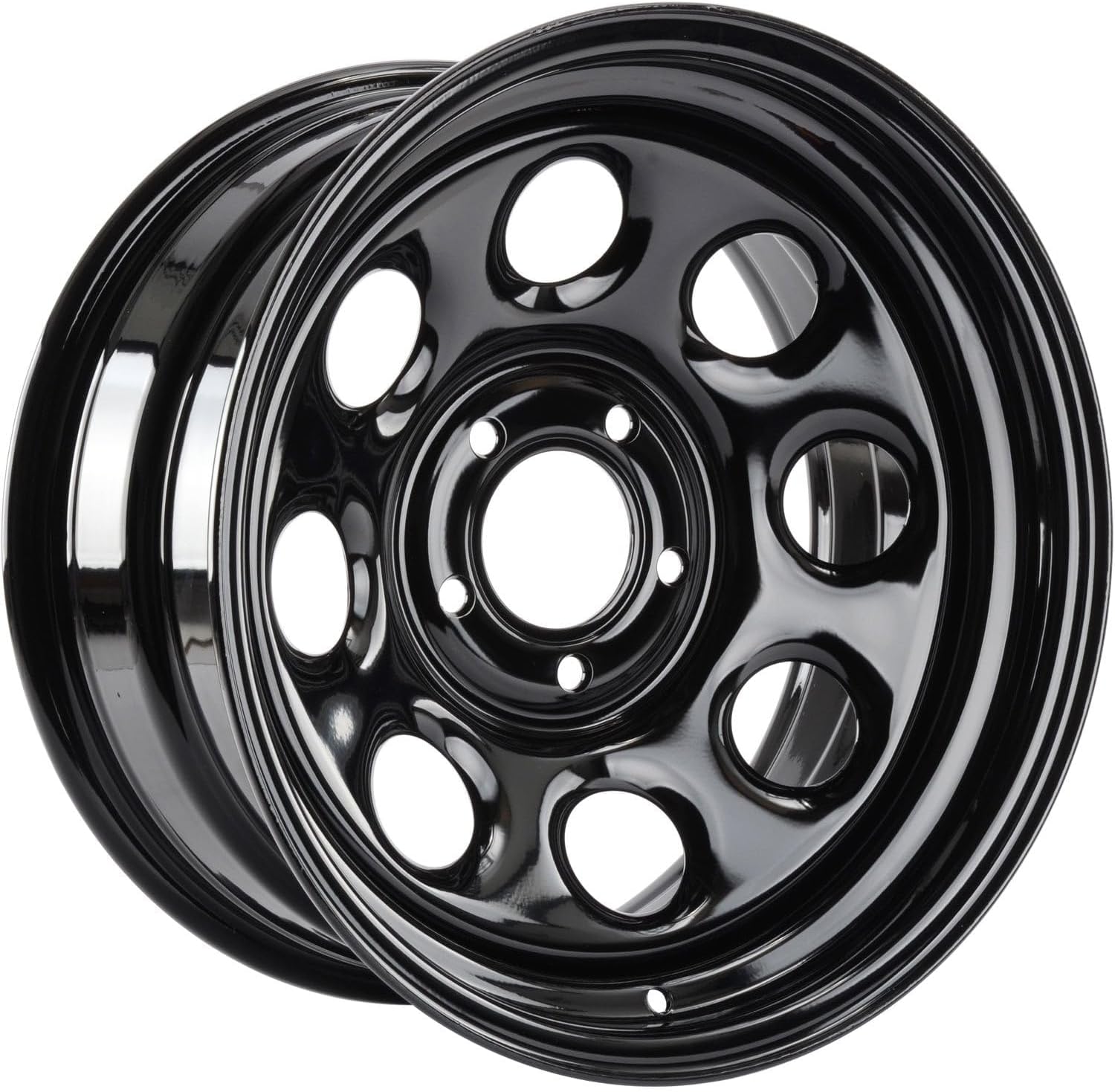 JEGS 681142 Baja-8 Steel Wheel Diameter & Width: 17 x 8"