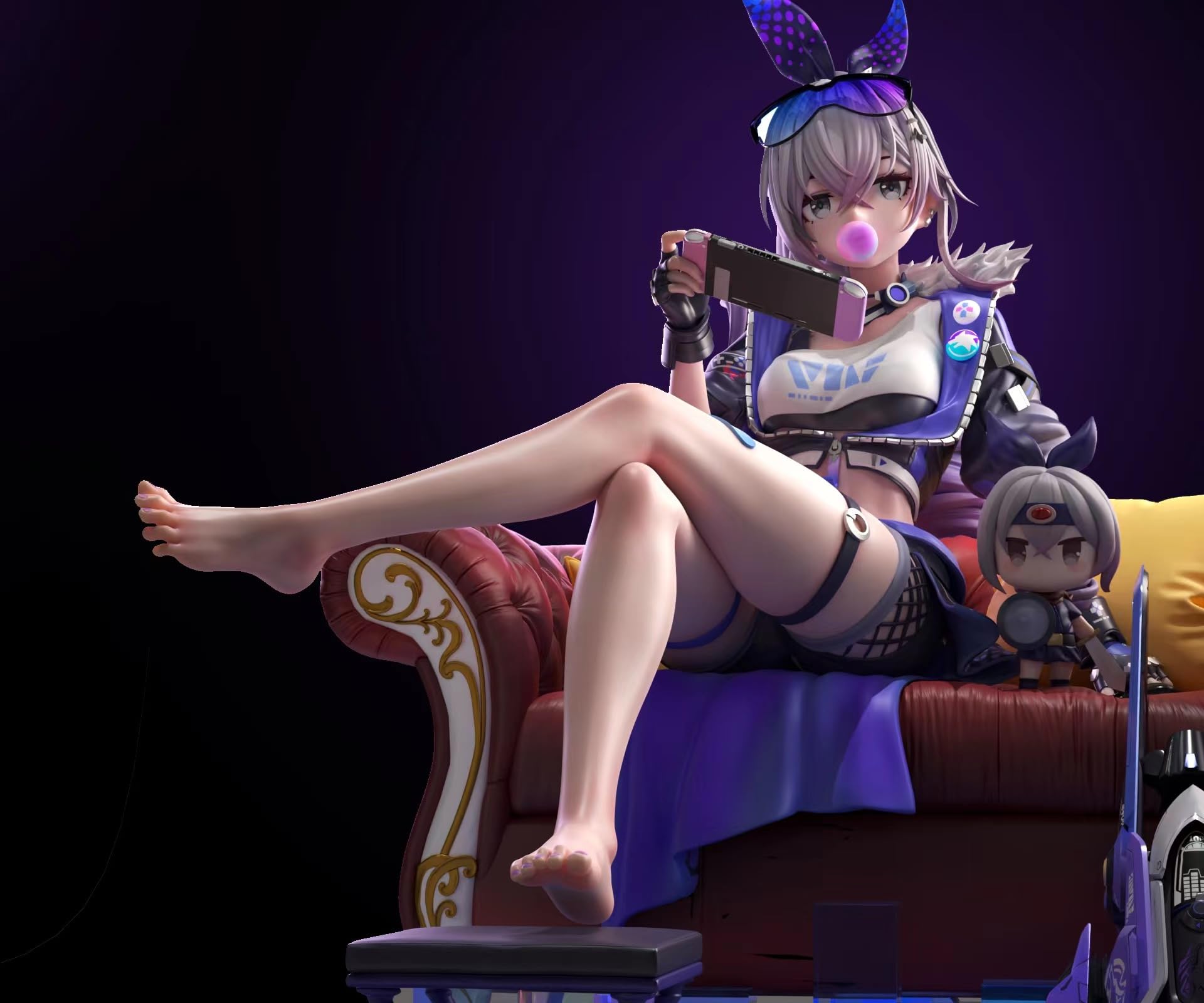 Amazon | 銀狼 ぎんろう フィギュア 1/6スケール 塗装済み完成品