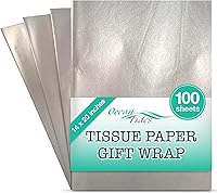 Vista 43 de Ocean Tides 100 hojas (14 x 20 pulgadas) de papel de regalo de Navidad, papel de seda de regalo a granel para manualidades, cumpleaños y vacaciones