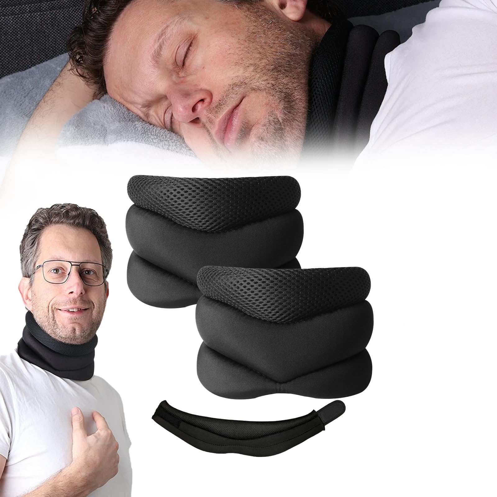 ソフトカラー ネックブレース 首 ネックサポート 睡眠用 ピンク Mサイズ Amazon | COMFREE 首 サポーター 頸椎 コルセット 頚椎 カラー