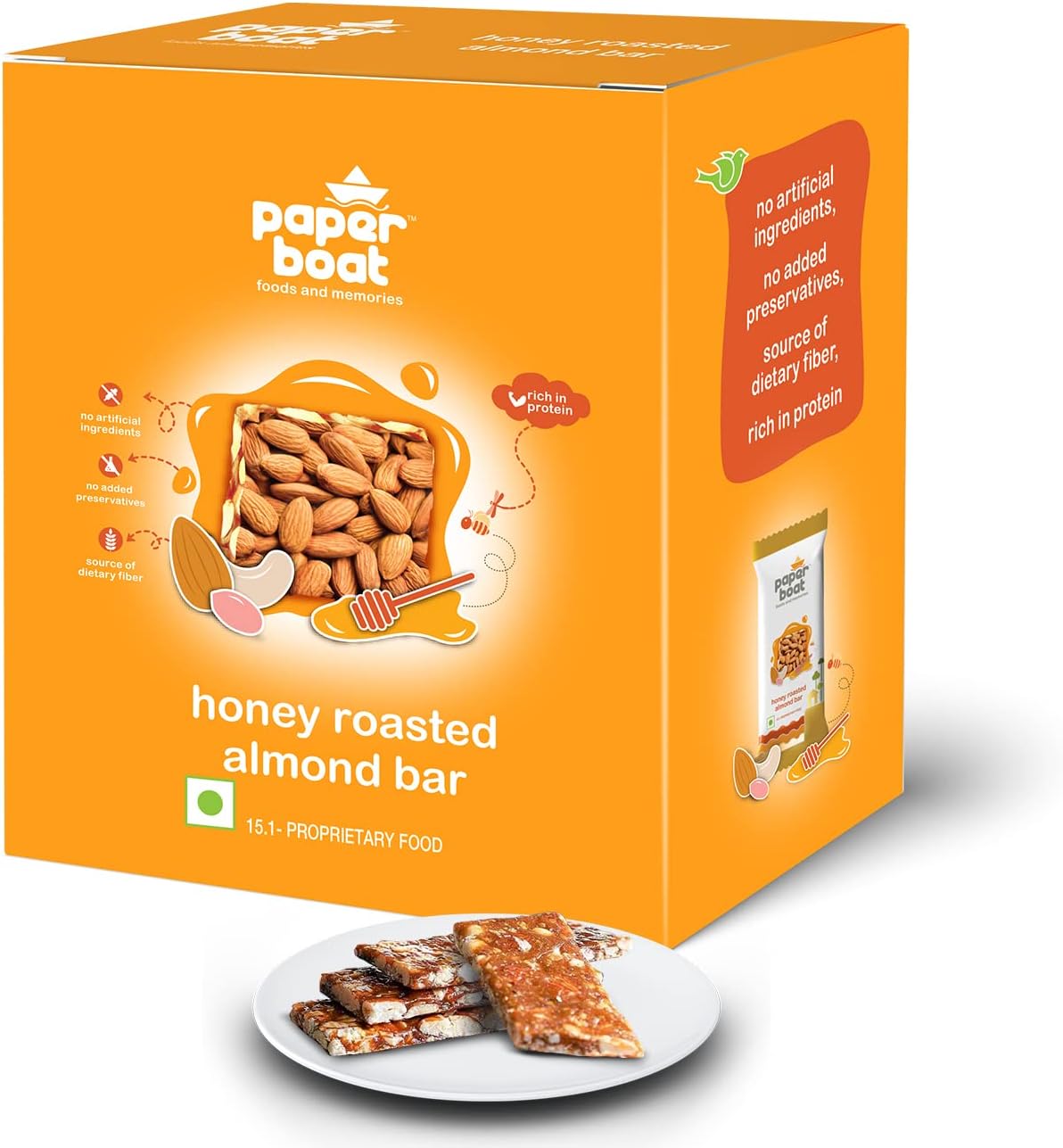Honey Roasted Almond bar