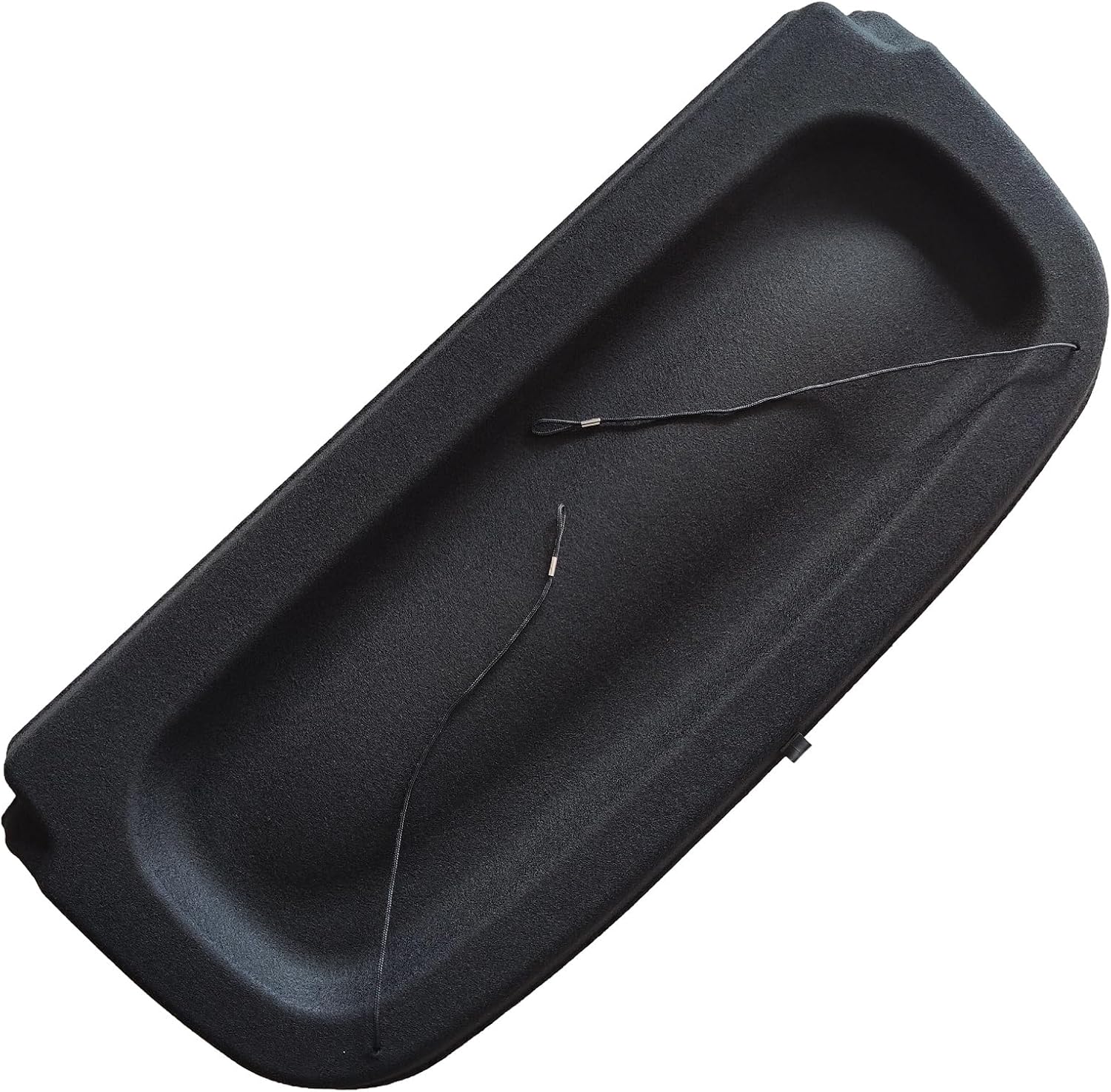GEPCO Car Boot Cover, Parcel Shelf Compatible with Smart Forfour 453 2014-2021 4 Doors, Cargo Cover Luggage Compartment Cover, Privacy Screen, Black, OEM 794204371R, A4538680039