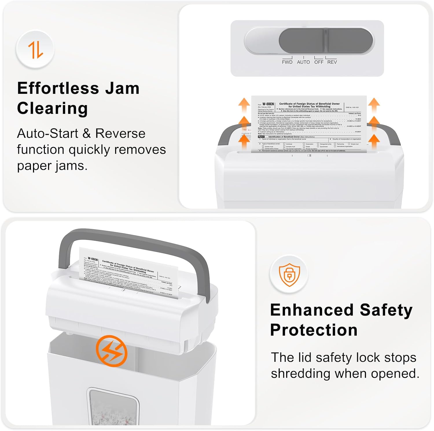 Bonsaii C277-C Jam Clearing and Safety