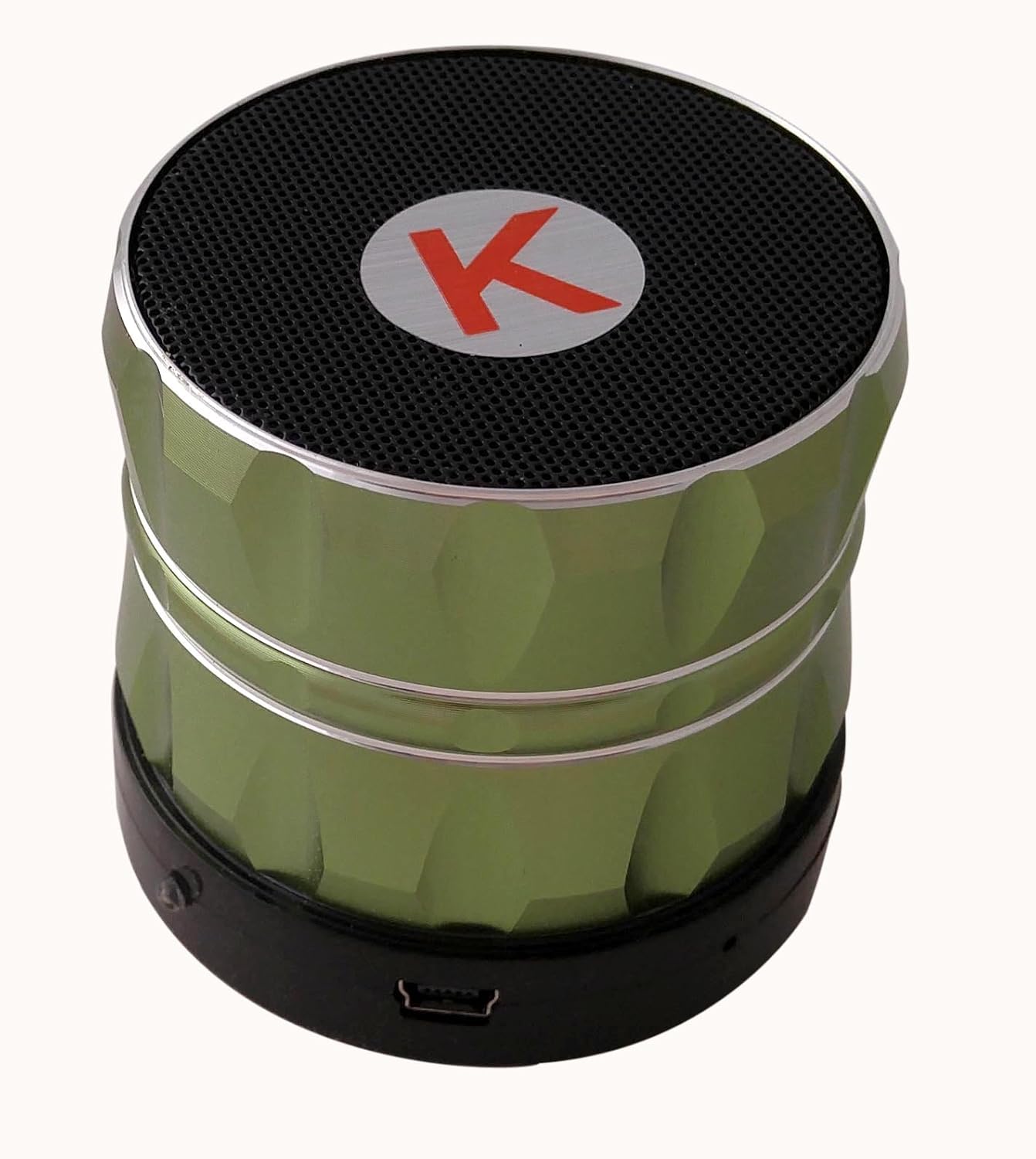 KDM Metal Steel Wireless Bluetooth Speakers with Fm Radio Mp3 Music
