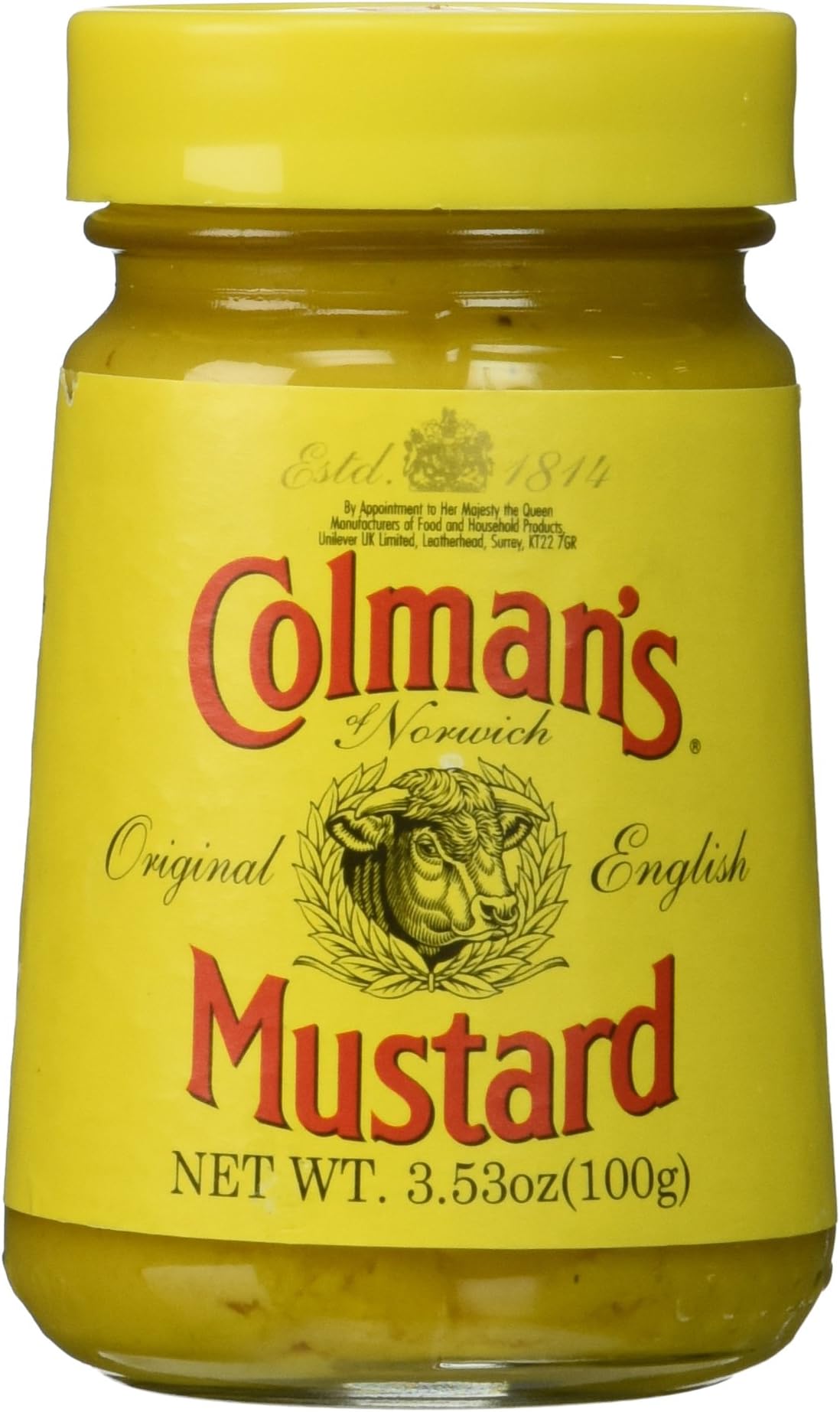 Colman's Original English Squeezy Mustard Imported From The