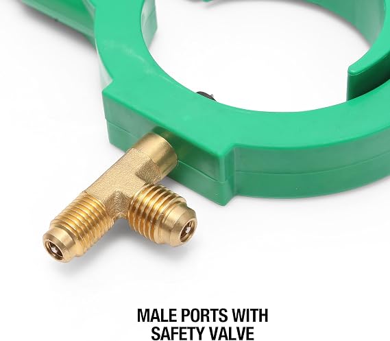 OEMTOOLS 24523 Refrigerant and Oil Charge Can Tap