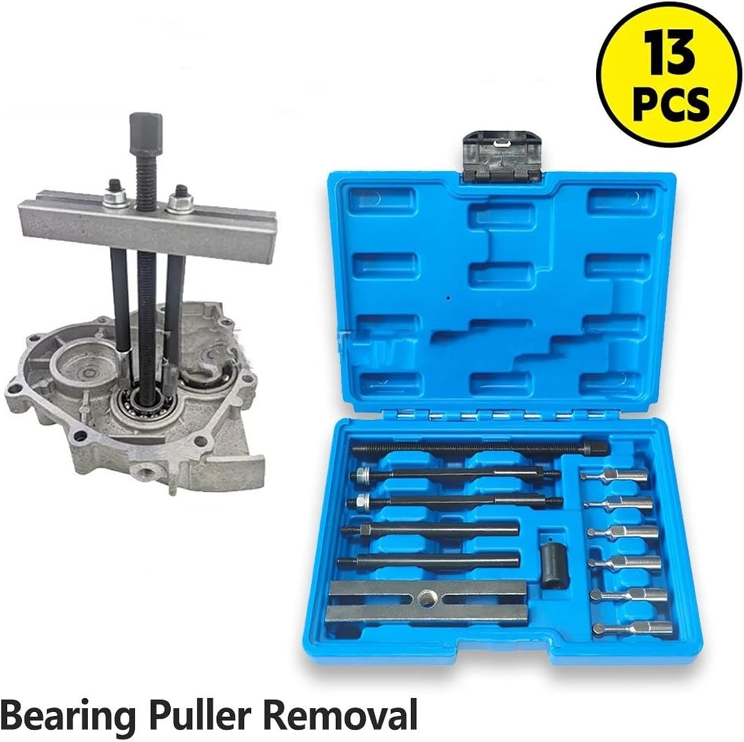 ステアリング・サスペンション用ツール ボールジョイント 13個の小型インサートベアリングレースプーラーリムーバーツールキット埋め込み