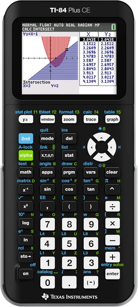 Texas Instruments TI-84 Plus CE Graphing Calculator