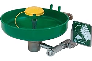 Wall-Mounted Plastic Bowl Eye/Face Wash with Axion MSR Eye/Face Wash Head