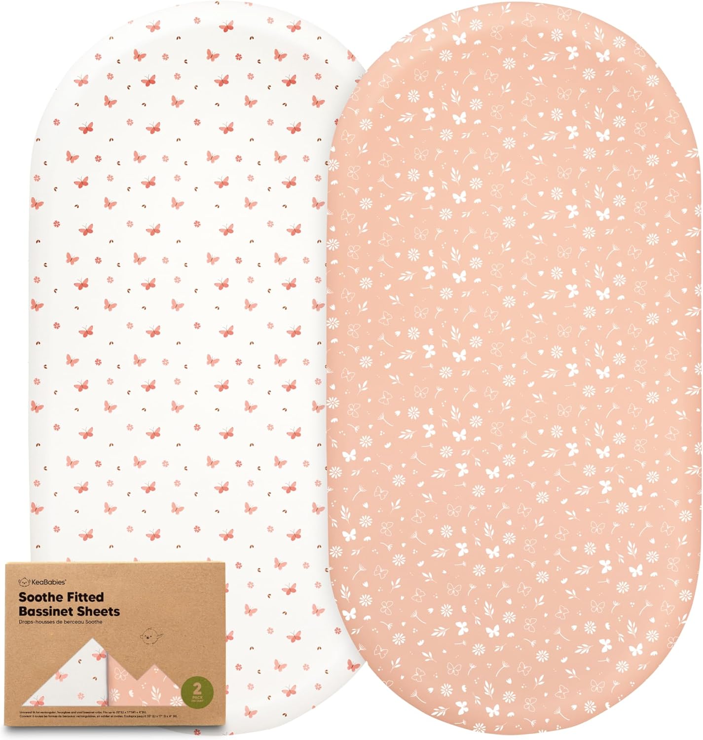 2Pack Organic Sheets for Girls, Boys 100