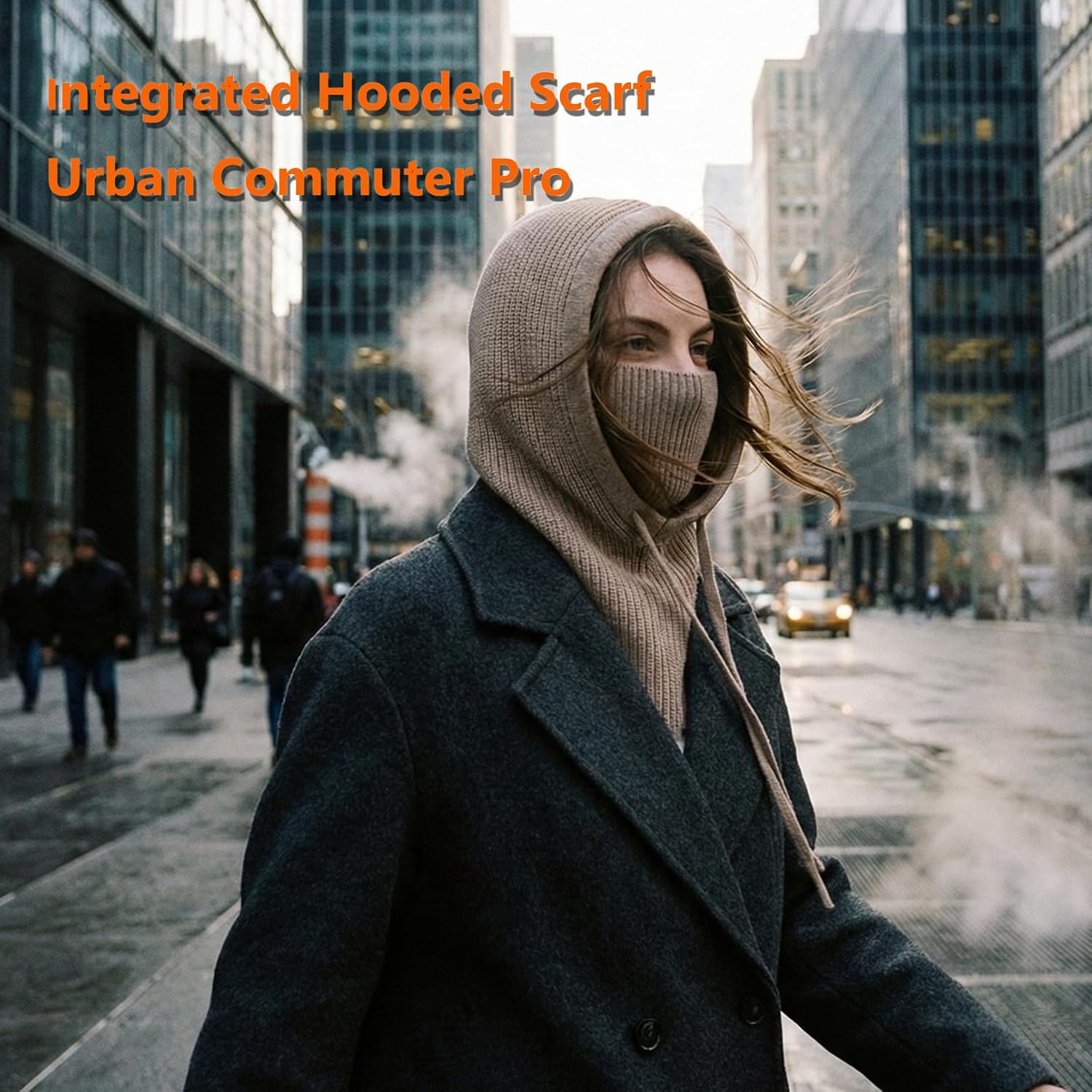 Knit Balaclava Women Winter Hats for Women Winter Face Mask Ski Mask for Men and Women Warm Face Cover Neck Warmer