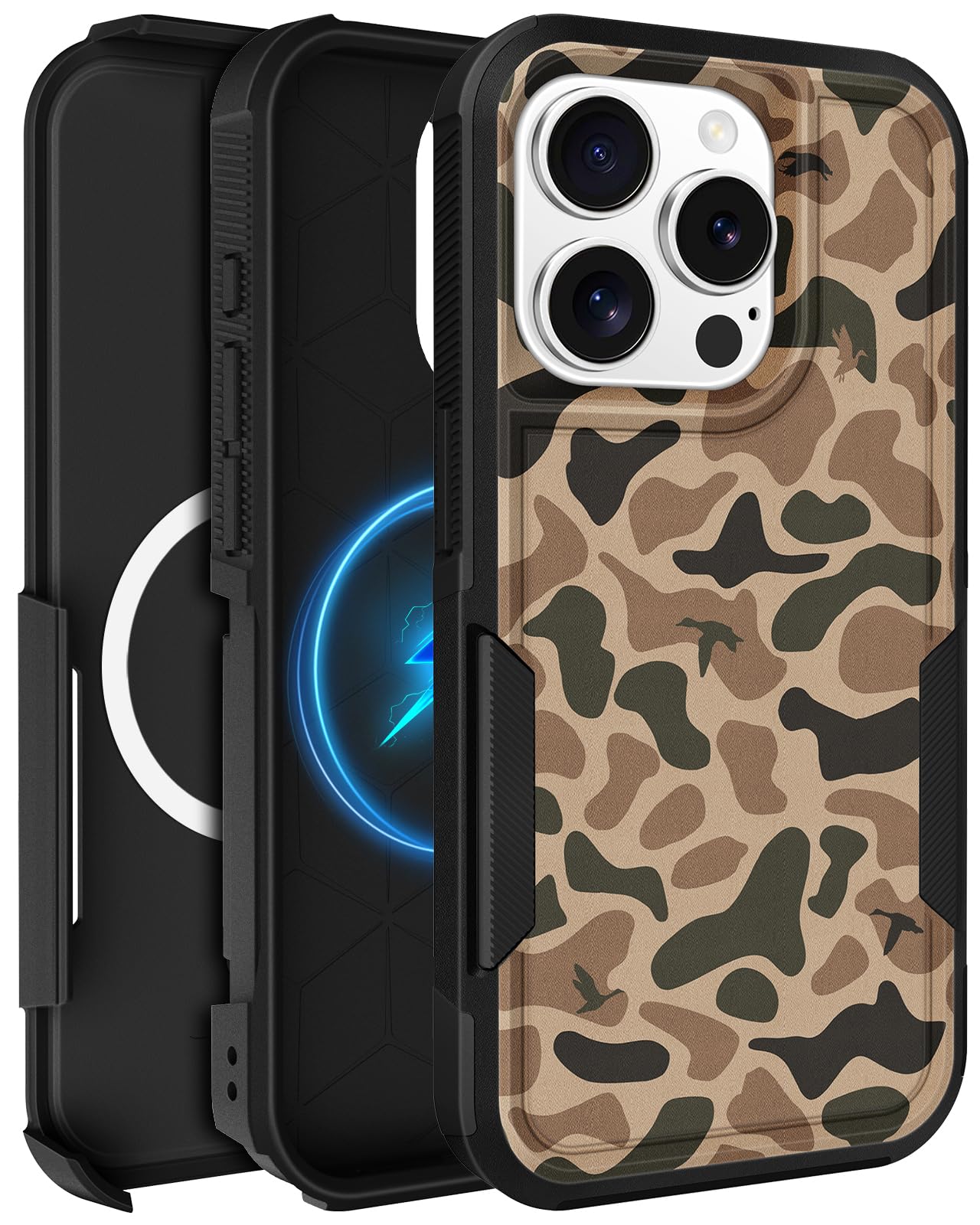 Photo 1 of LISEVO for iPhone 15 Pro Case with MagSafe