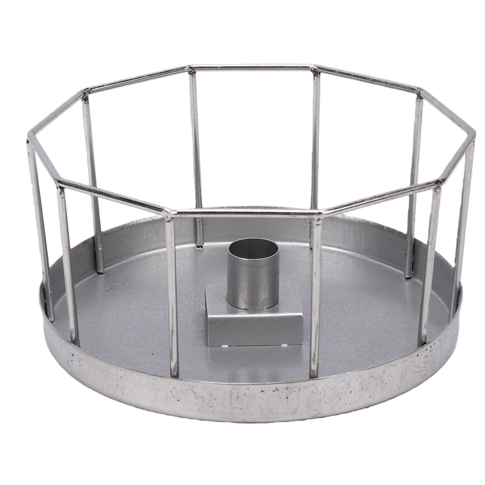Ciotola per rettili in acciaio inox, dispenser di acqua affidabile per tartarughe e lucertole, 1 unità (grande)