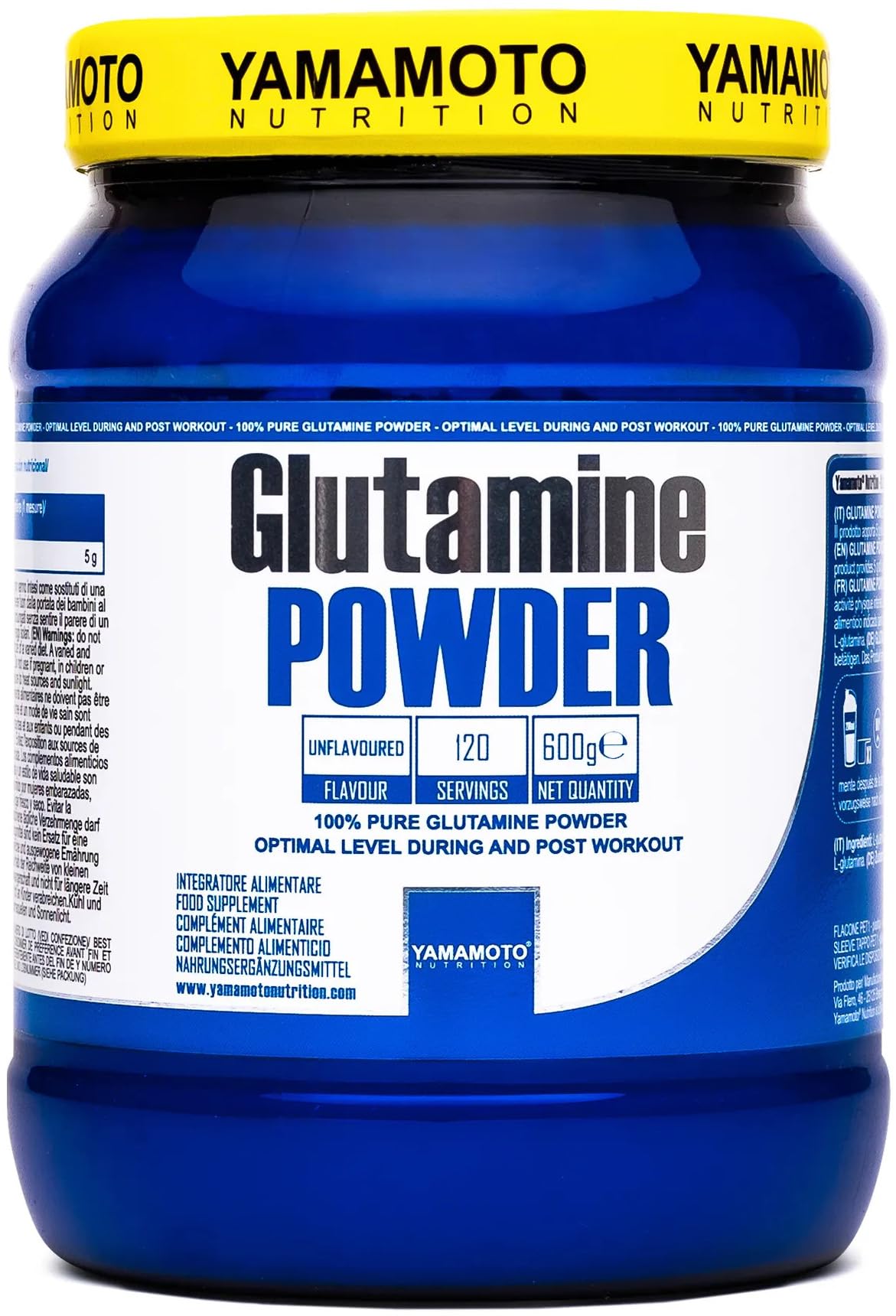 Yamamoto Glutamine Powder 600 gr - gusto naturale -