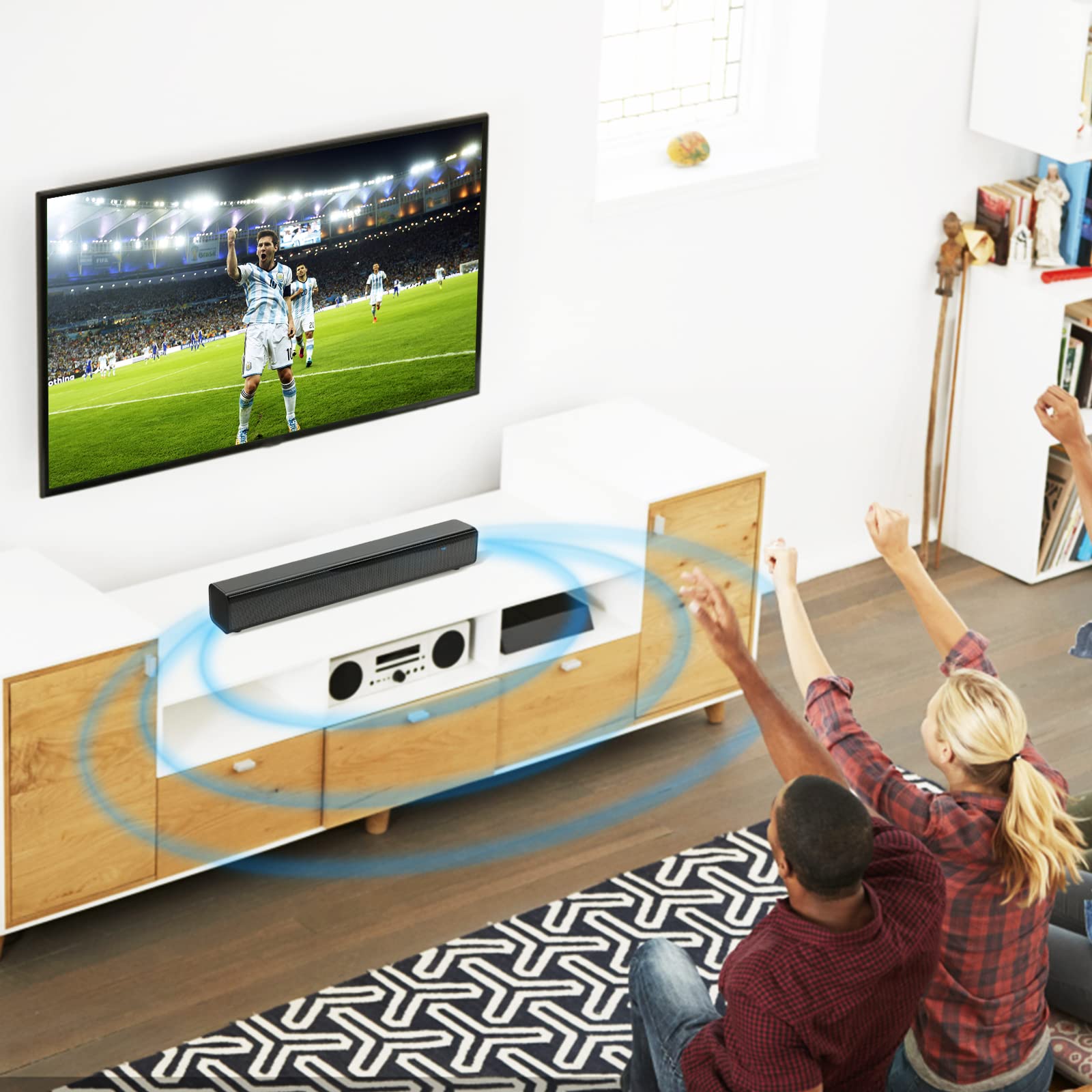 Amazon.co.jp: サウンドバー テレビ用 BUFFRIG テレビスピーカー PC