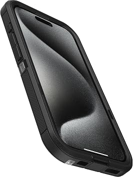 Otterbox Defender Xt Case For Iphone 15 Pro Magsafe, Magsafe Featured, Shockproof, Ultra Sturdy, Protective Case, 5X Tested According to Military Standards, Transparent/Black