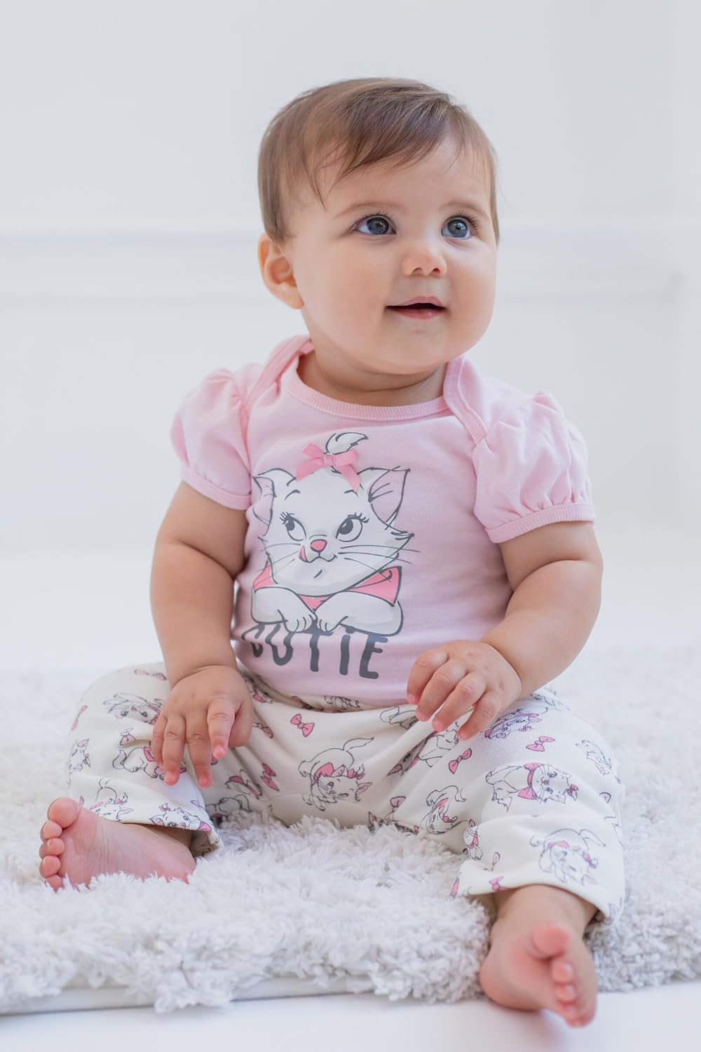 Disney Classics Winnie the Pooh Mickey Mouse Baby Hoodie Bodysuit and Pants 3 Piece Outfit Set (Newborn - 24 Months)