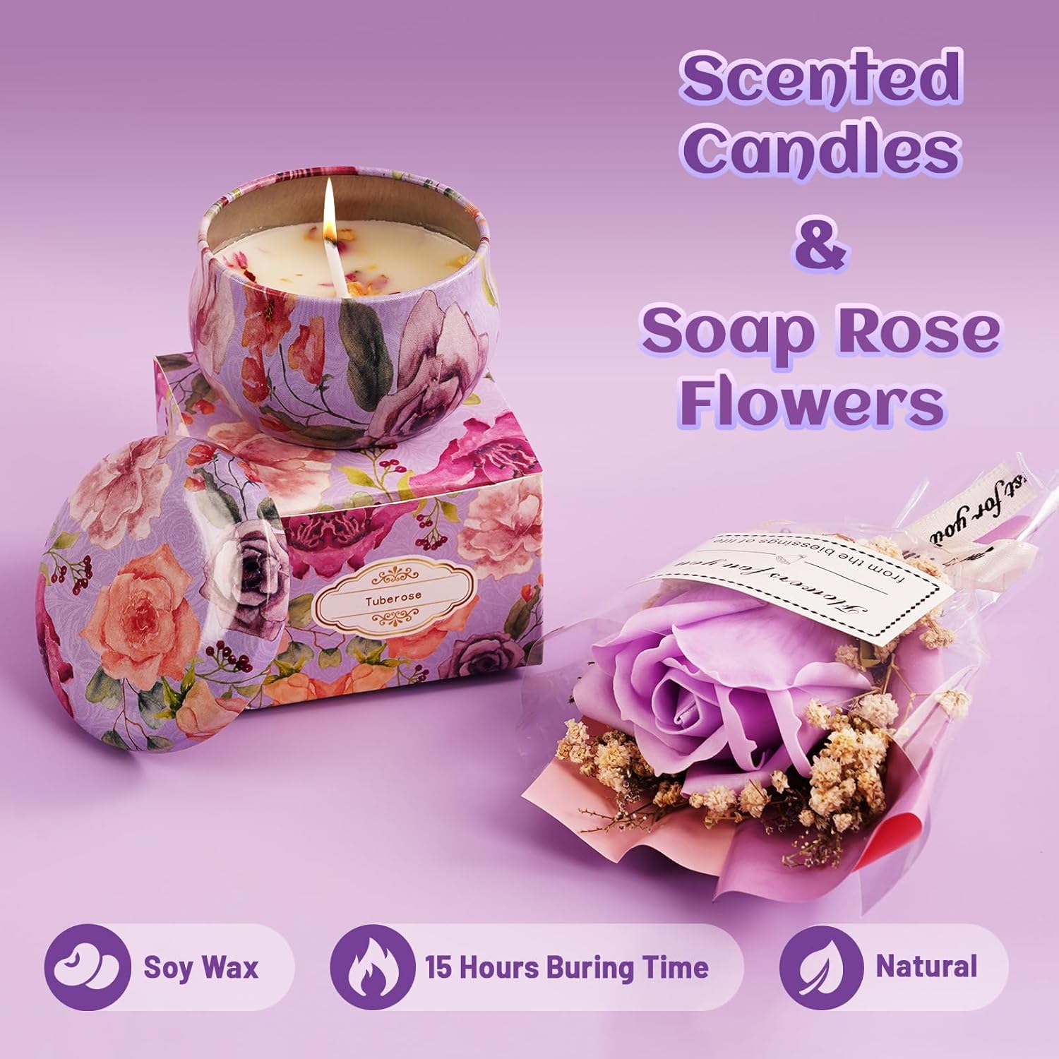 Christmas Gifts for Women, Birthday Gift for Women, Self Care Gifts Relaxing Spa Basket, Unique Get Well Soon Basket Set, Thanksgiving Gift for Mom, Wife, Girlfriend, Sister, Grandma, Coworker - Image 5