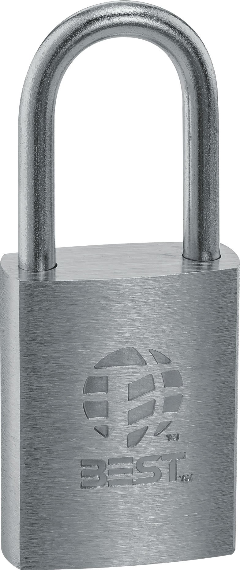BEST Access Systems 11B722L Padlock, Stainless Steel Shackle