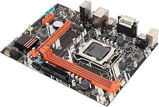 Placa-mãe de Mineração Placa de Rede Gigabit M ATX DVI VGA HD Saída SATA3.0 Desktop Placa-mãe 2 DDR3 para CP