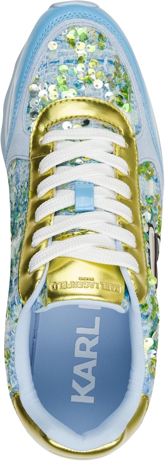 KARL LAGERFELD Women's Meade Lace Up Sneakers - Image 4