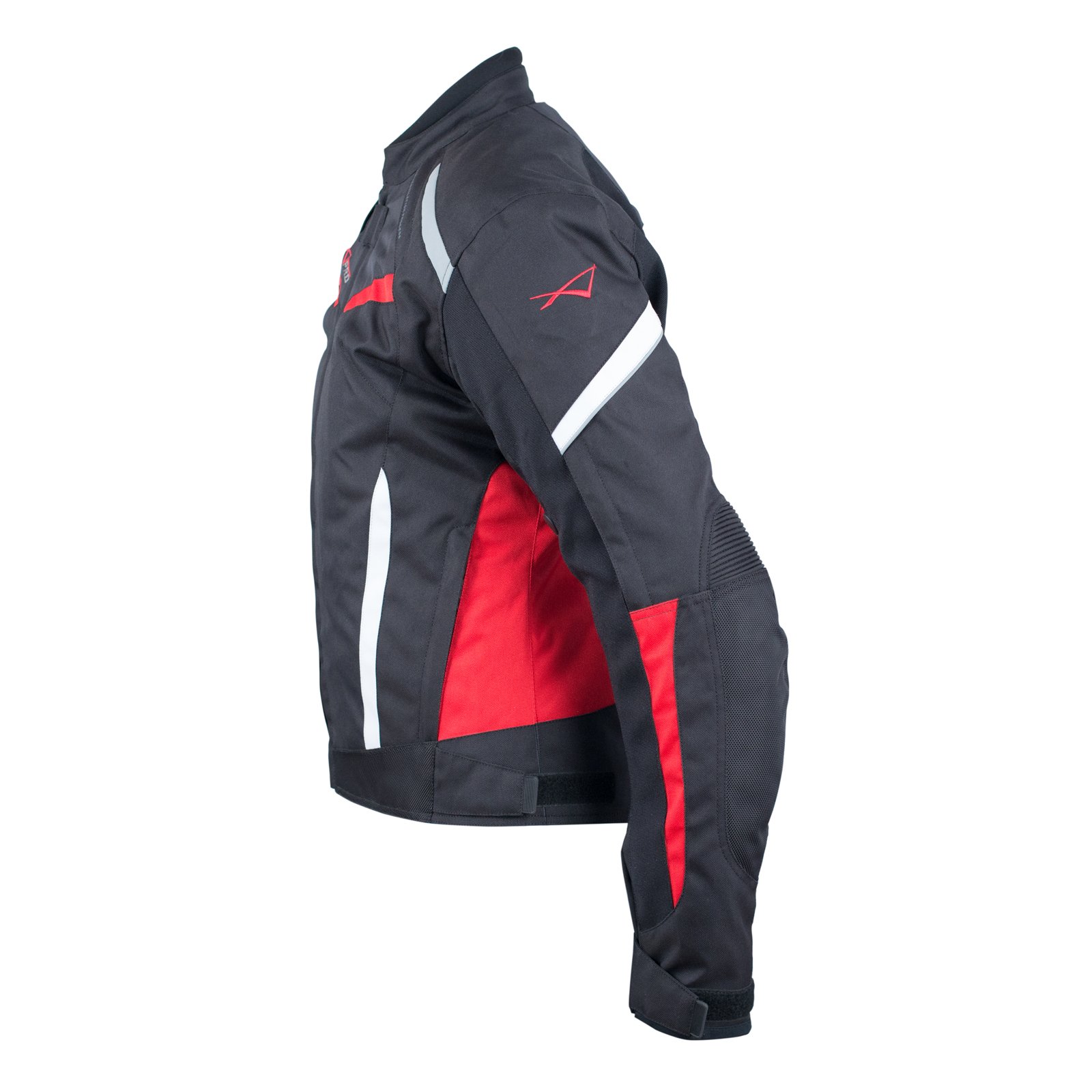 A-pro Mujer Chaqueta Moto Deporte Transpirable Viaggio Impermeable Rojo S