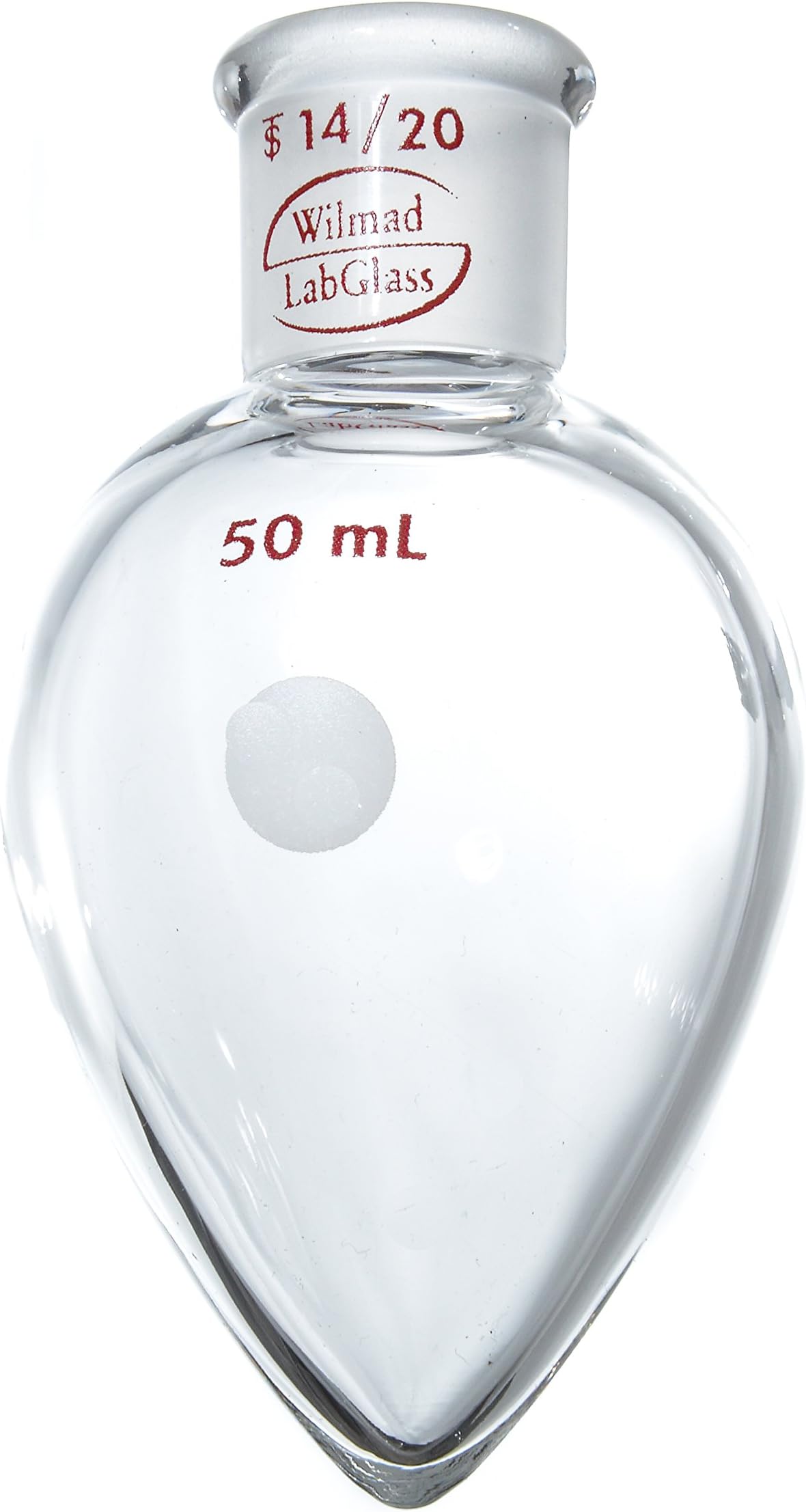 sp sciencewareWilmad Ml-1160-718 Pear Shaped Flask, Short Neck, 14/20 Joint, 50Ml Capacity