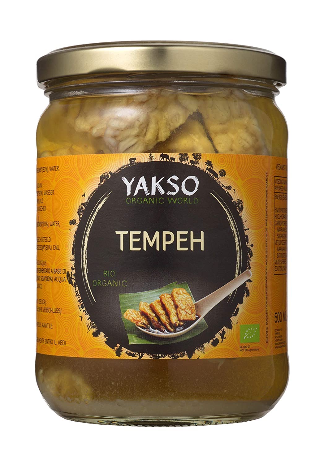 Yakso Organic Tempeh, 175g
