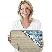 Algopix Similar Product 15 - XL Silicone Dish Drying Mat 22 x 18