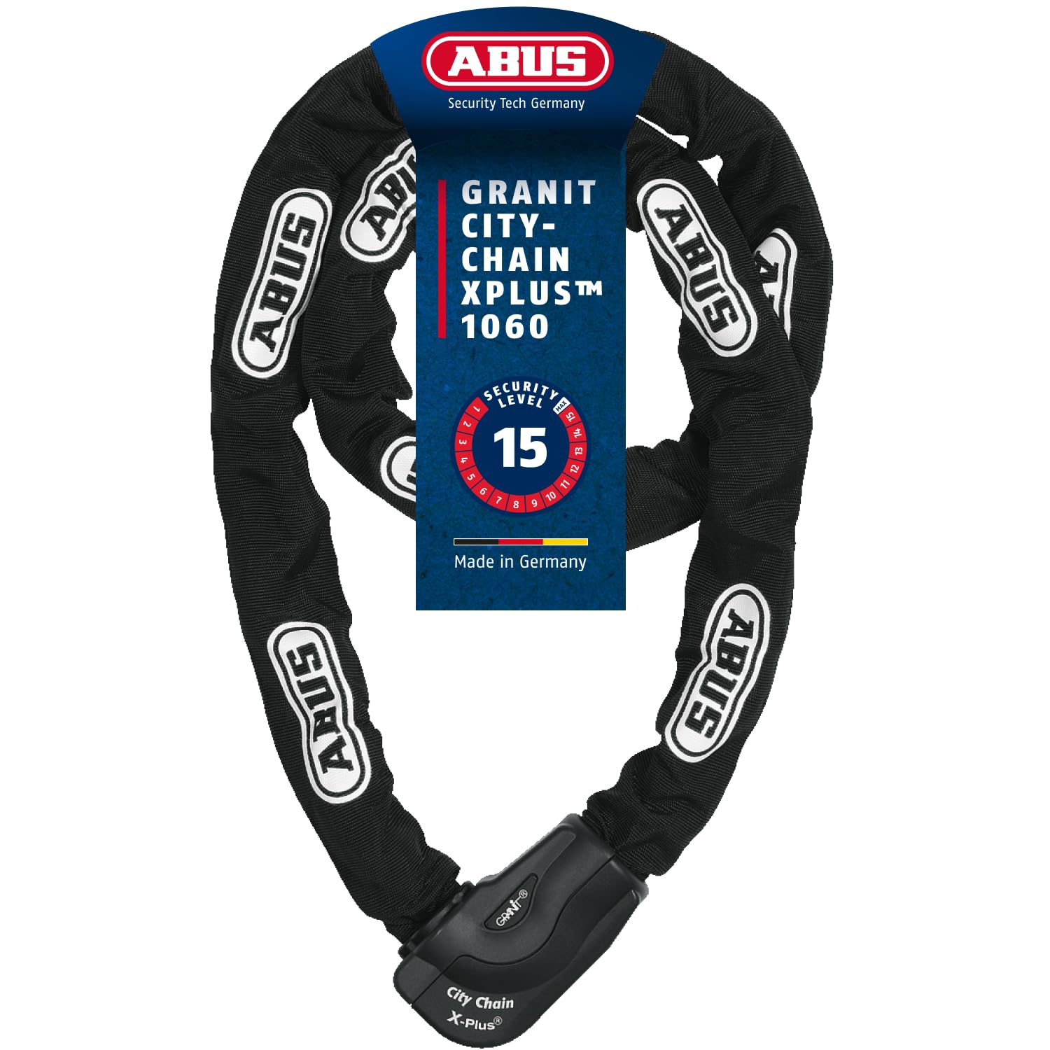 Abus CityChain 1060 Combinación de Candado y Cadena