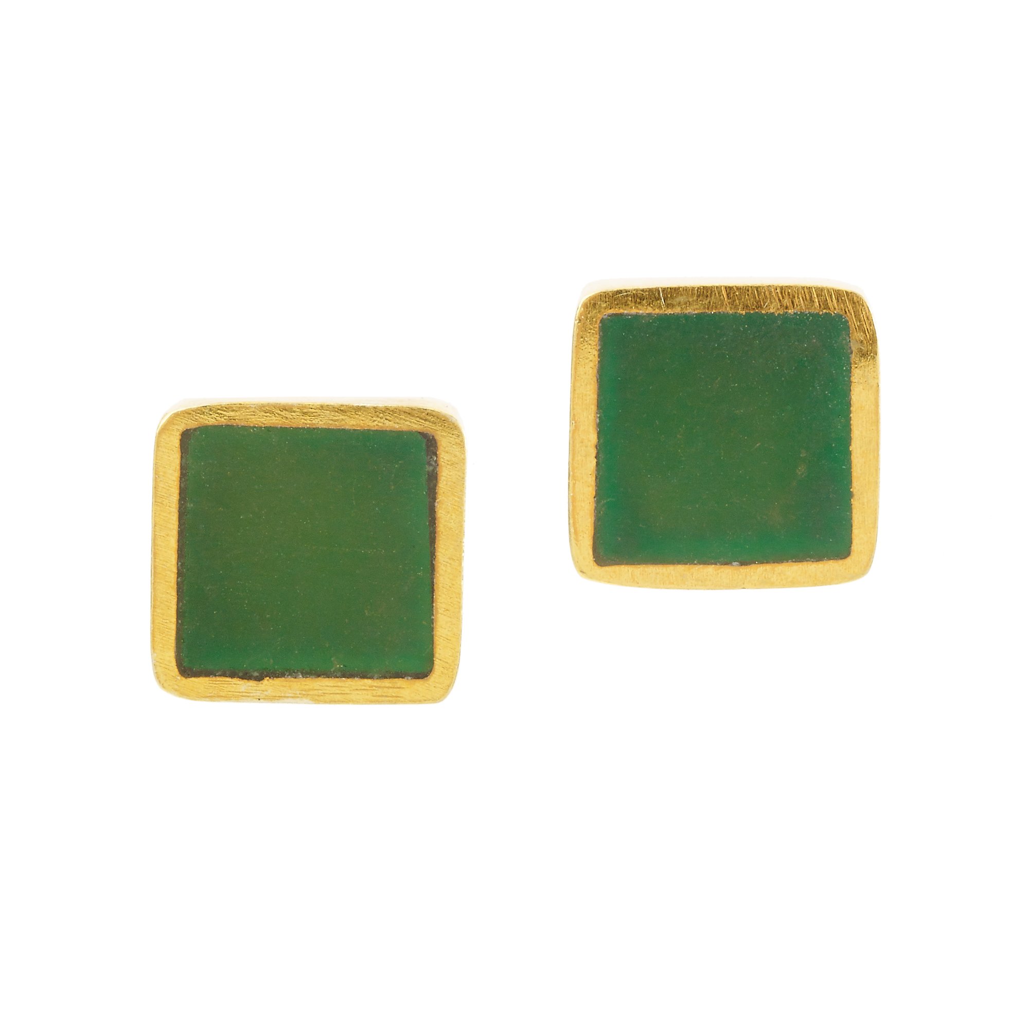 Pippa Small Women's Small Jade Square Studs