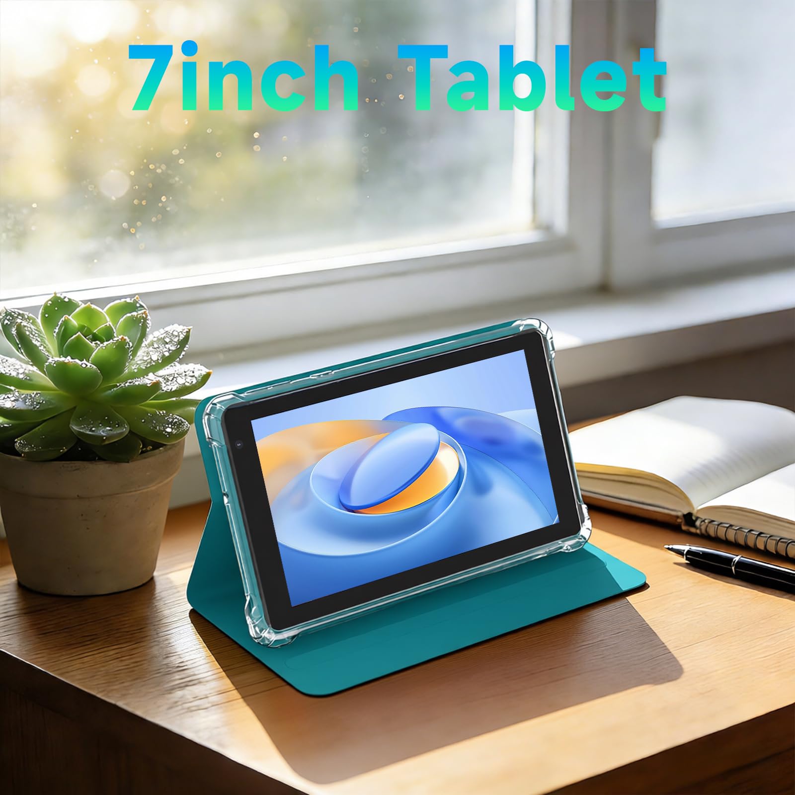 Amazon.co.jp: WUIUHOU 7インチ Android 15 タブレット ケース付き 8GB