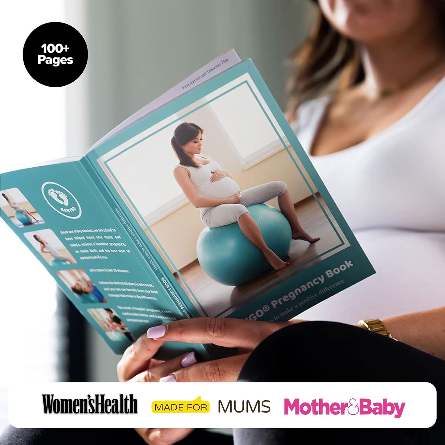 Buy Babygo Birthing Ball Pregnancy Maternity Labor Yoga Ball Our 100 Page Pregnancy Book Exercise Birth Recovery Plan Anti Burst Eco Friendly Material 65cm 75cm Includes Pump Online In Indonesia Buy Babygo Birthing Ball Pregnancy Maternity Labor Yoga Ball Our 100 Page Pregnancy Book Exercise Birth Recovery Plan Anti Burst Eco Friendly Material 65cm 75cm Includes Pump Online In Indonesia