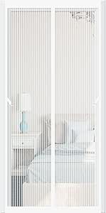 Zanzariera Magnetica Per Porte E Finestre | 140x235 Cm | Marrone | Auto-Chiudente - Foto 6