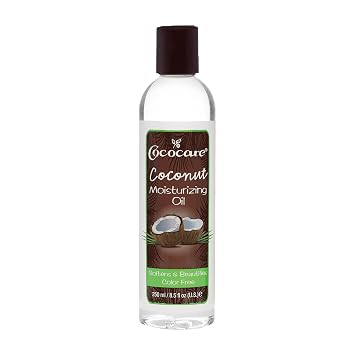 Cococare Coconut Moisturizing Oil 8.5 Fl Oz. - Formulated with Natural Coconut Oil - Lightweight