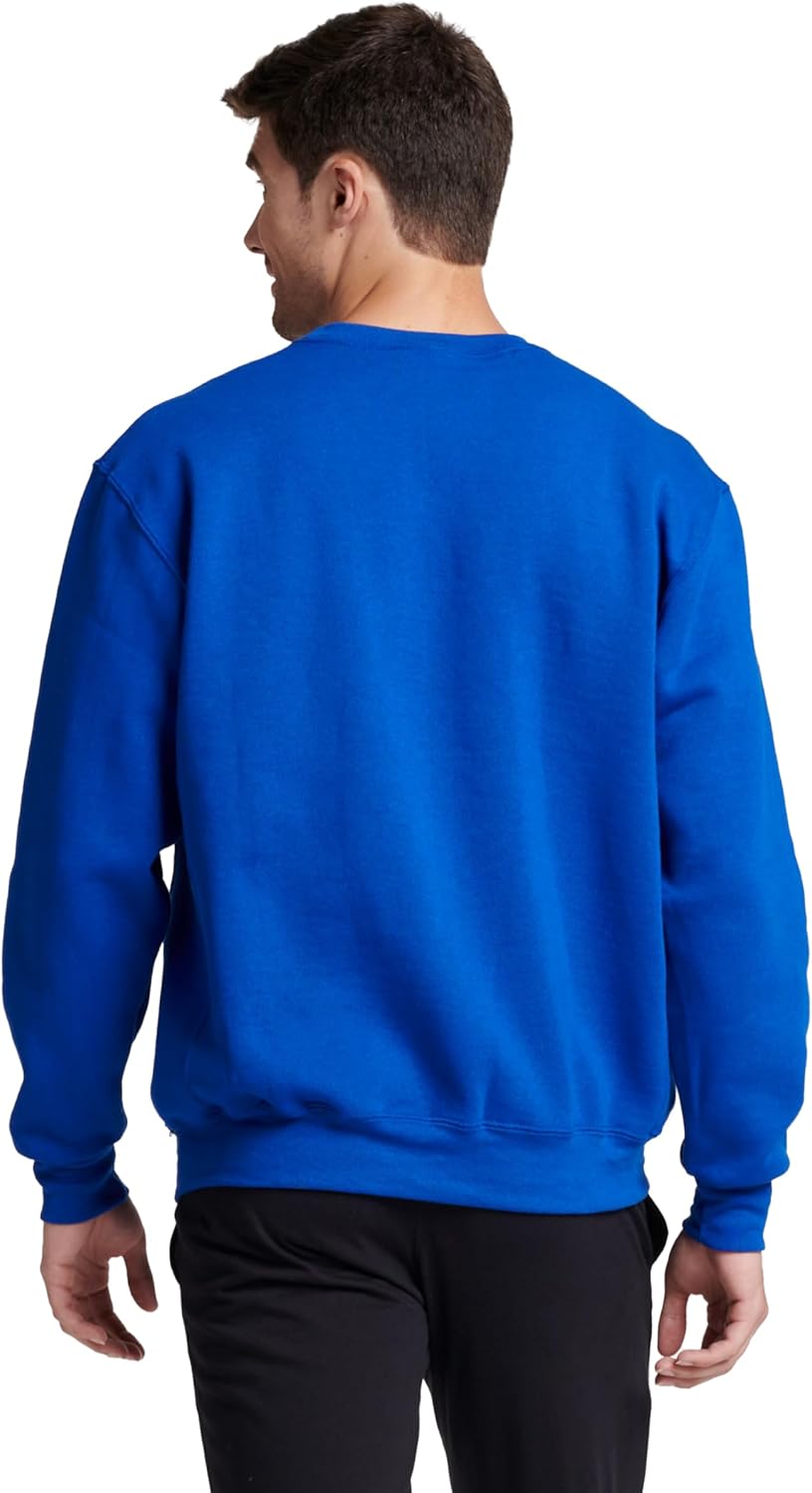 Russell Athletic Men's Dri-Power Fleece Sweatshirts, Moisture Wicking, Cotton Blend, Relaxed Fit, Sizes S-4X - Image 4