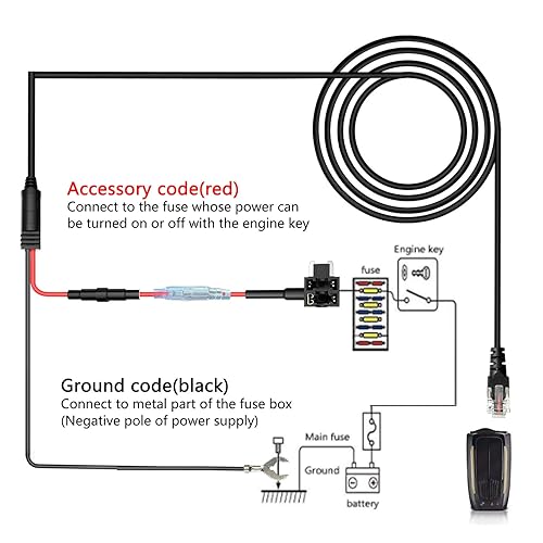 Miniatura 9 de Kit de cables duros para detector de radar, kit de cableado de cable directo para Uniden Escort, San Valentín, Beltronics, pasaporte, Cobra,